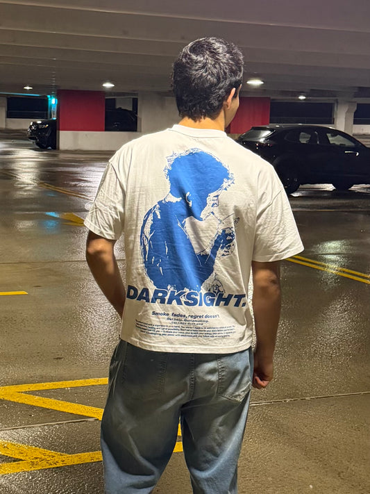 White Heavyweight Smoke Tee