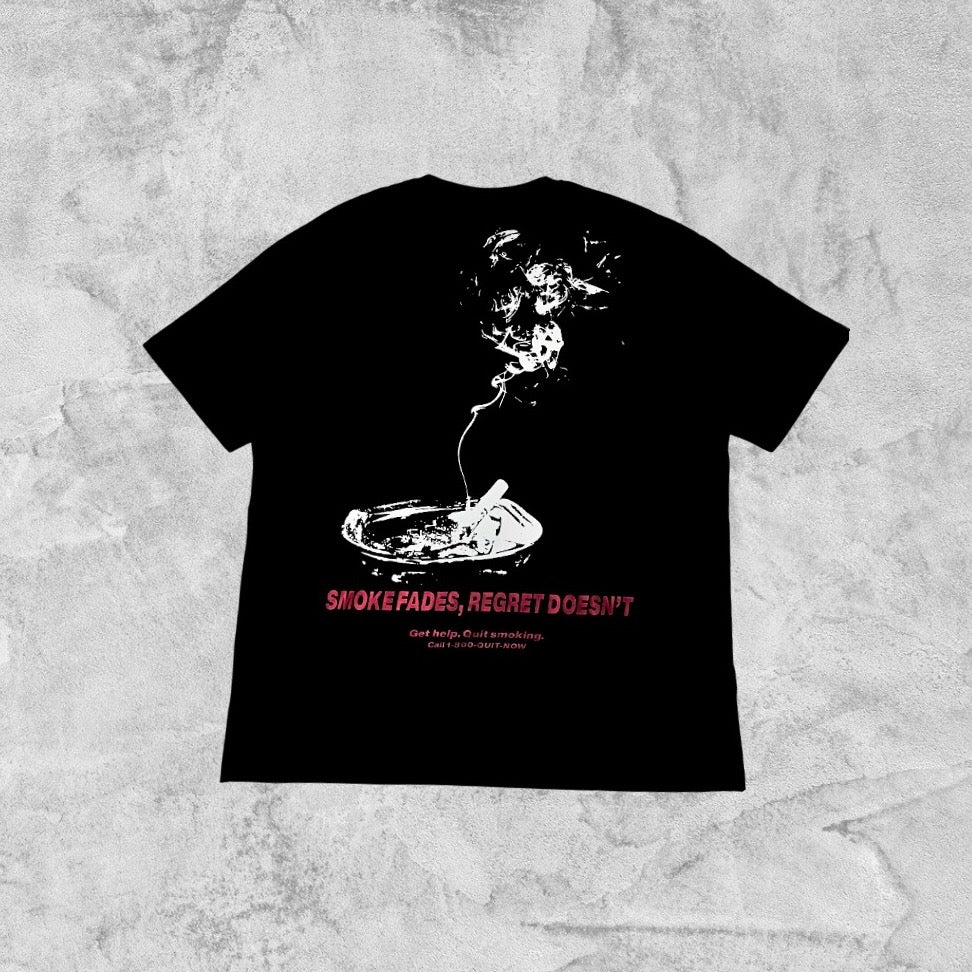 Black Heavyweight Smoke Tee